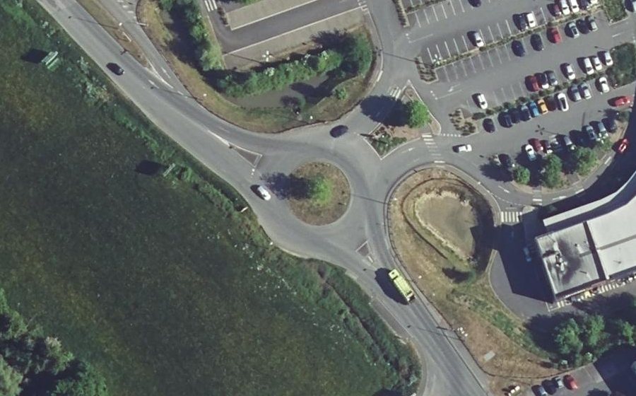 Vue aérienne du Rue de l'Espérance