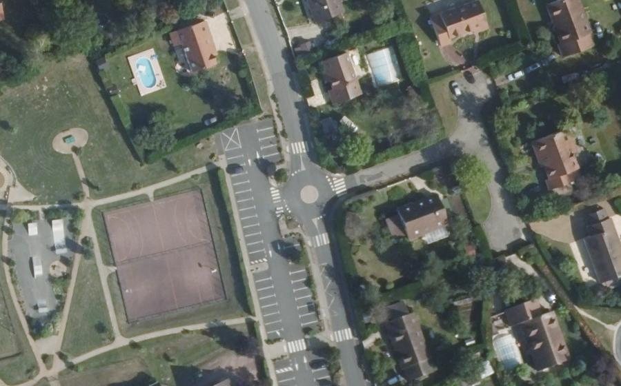 Vue aérienne du Rond-point anonyme n°510511177