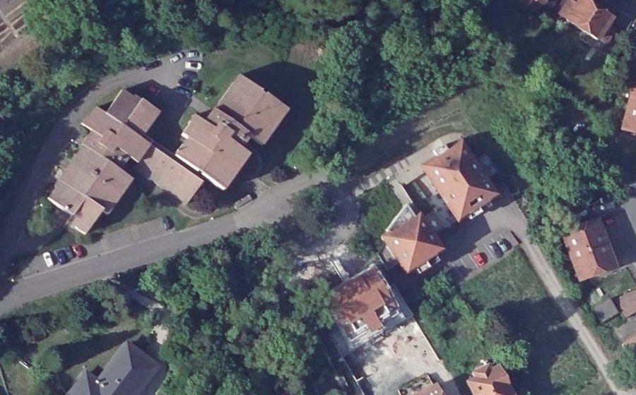 Vue aérienne du Rue des Marguerites