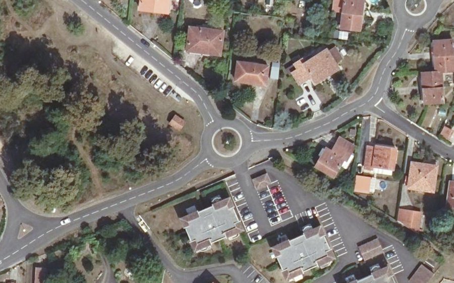 Vue aérienne du Rue Georges Guynemer