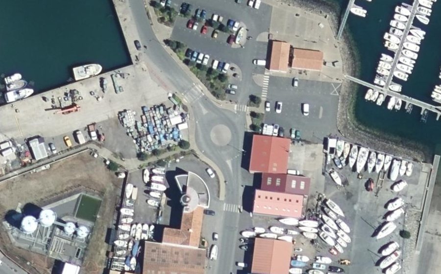 Vue aérienne du Rue de la Galiote