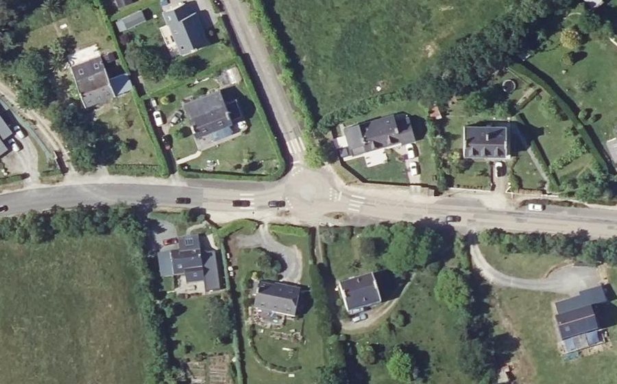 Vue aérienne du Rue de Kerliver