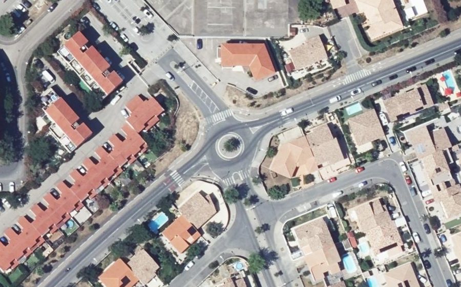Vue aérienne du Rond-point anonyme n°5172587