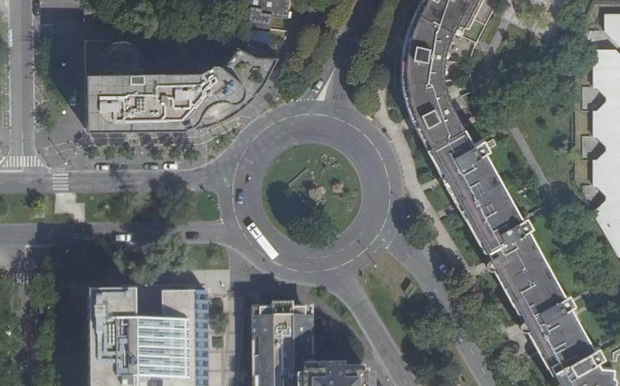 Vue aérienne du Porte des Escoliers