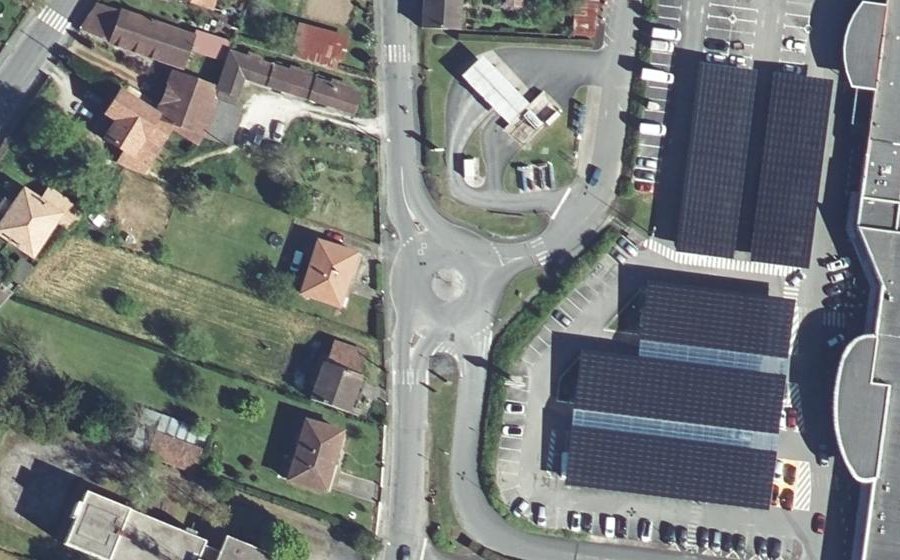 Vue aérienne du Avenue Jules Ferry