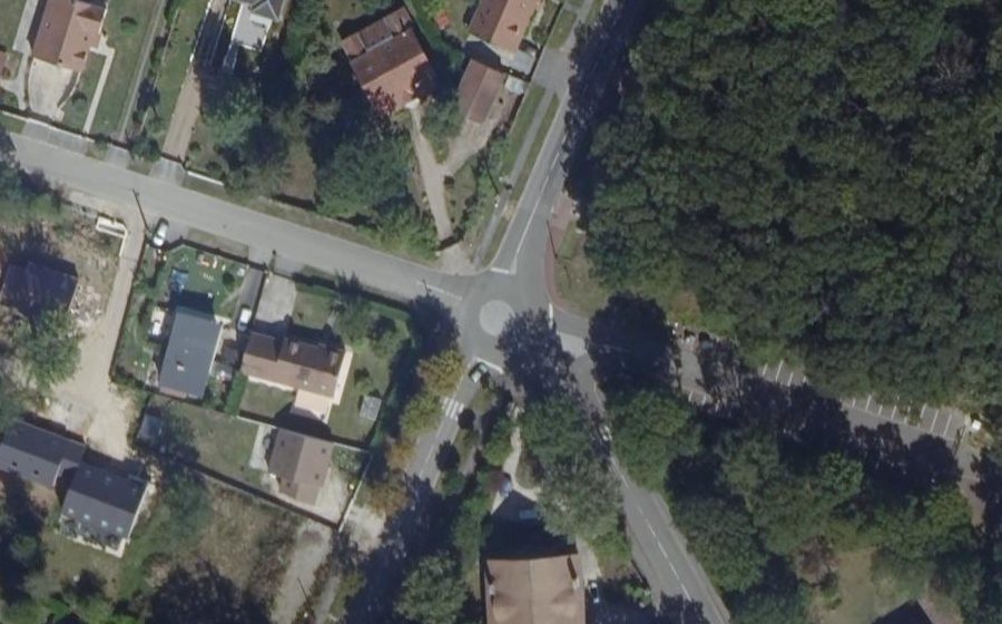 Vue aérienne du Avenue de Chatron