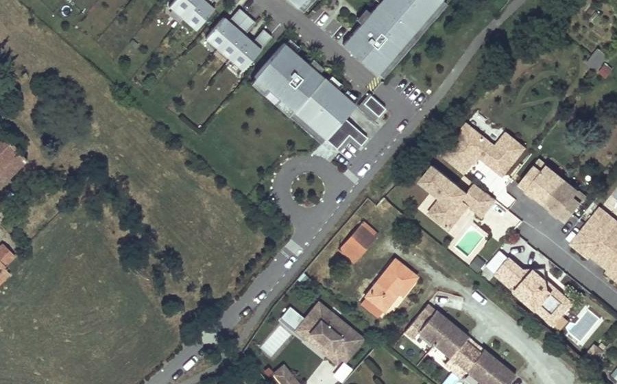 Vue aérienne du Impasse Pirac