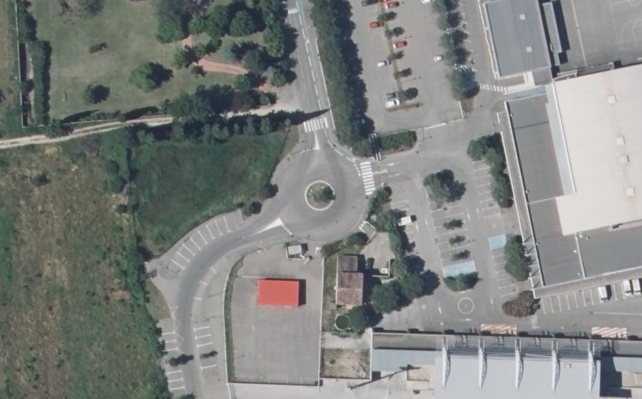 Vue aérienne du Chemin de Lucette