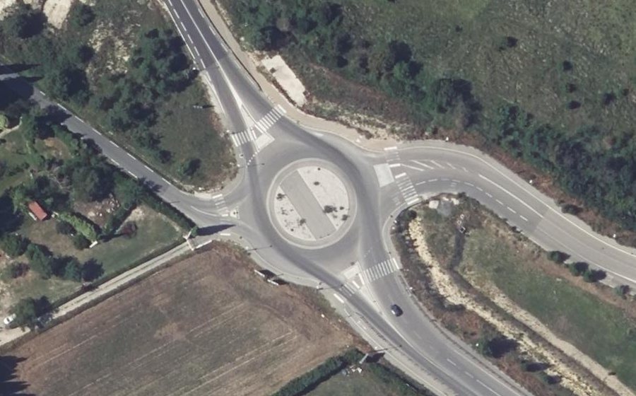 Vue aérienne du Rue Claude-Nicolas Ledoux