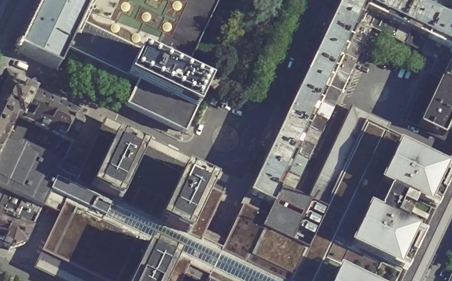 Vue aérienne du Rond-point anonyme n°535255533