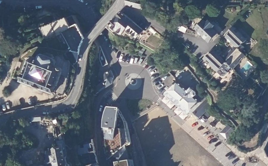 Vue aérienne de la Place Jules Boutin