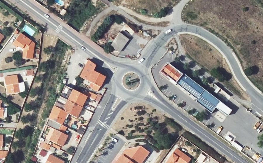 Vue aérienne du Rond-point anonyme n°5367306
