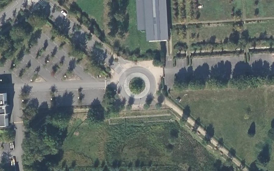 Vue aérienne du Allée Jacques Frimot