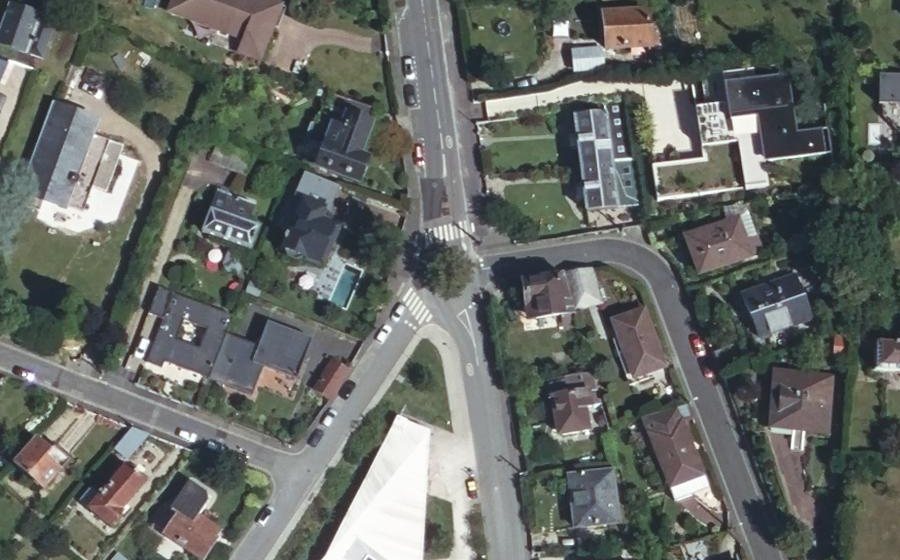 Vue aérienne du Rond-point anonyme n°539037908