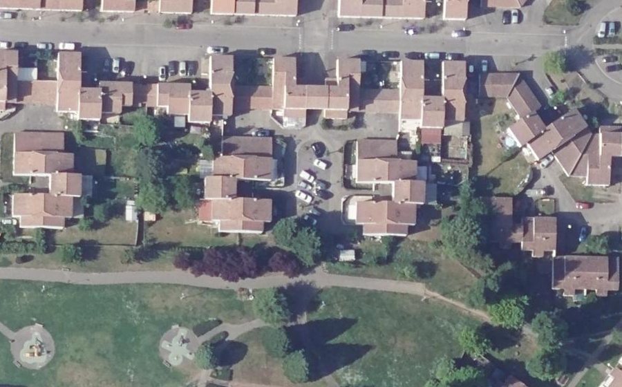 Vue aérienne du Impasse du Limousin