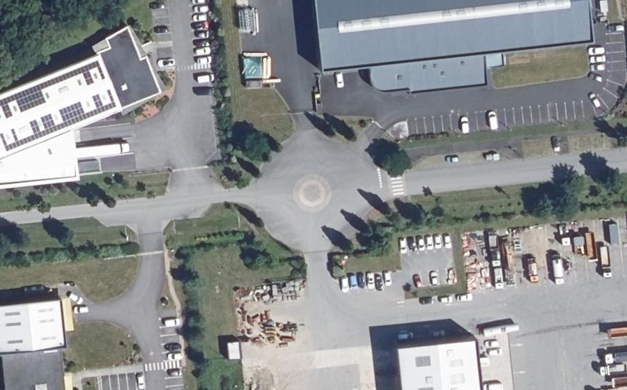 Vue aérienne du Rue Françoise Dolto