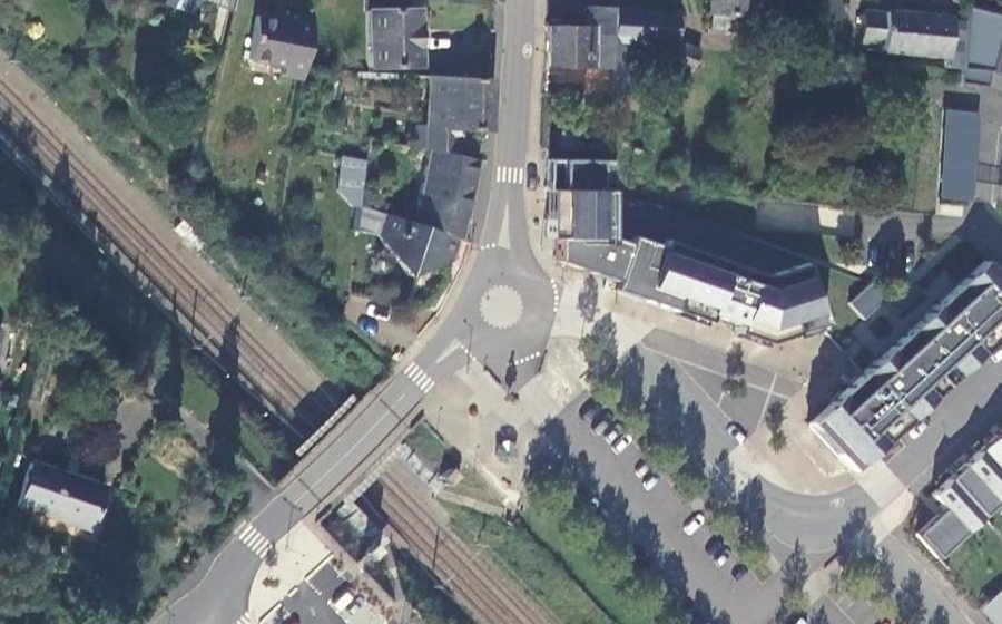Vue aérienne du Cercle des Poètes Disparus