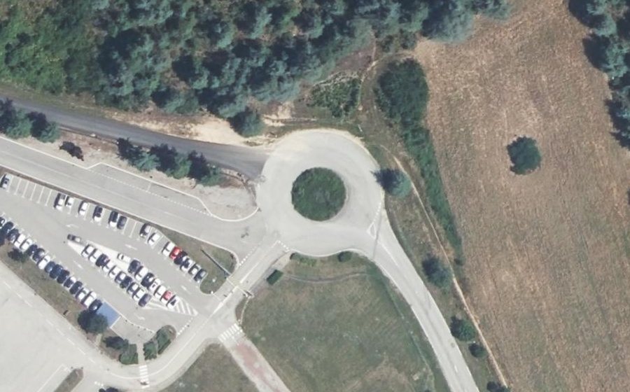 Vue aérienne du Chemin du Grand Mûrier