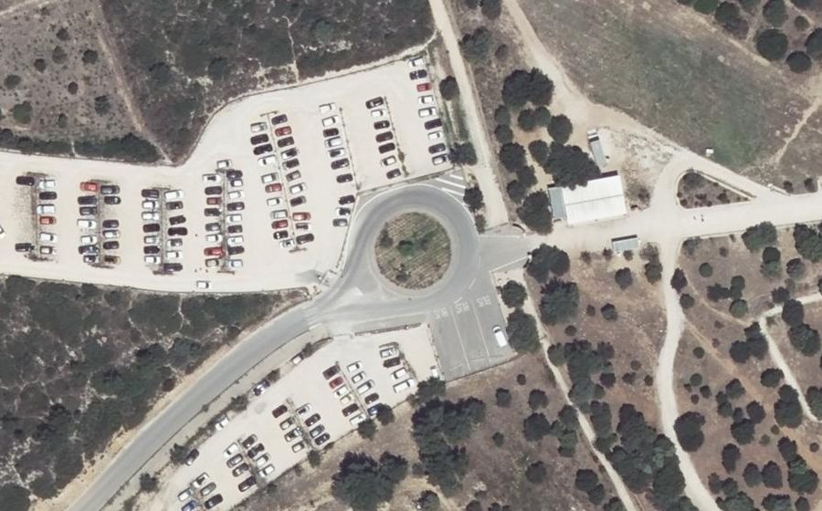 Vue aérienne du Rond-point anonyme n°554531245