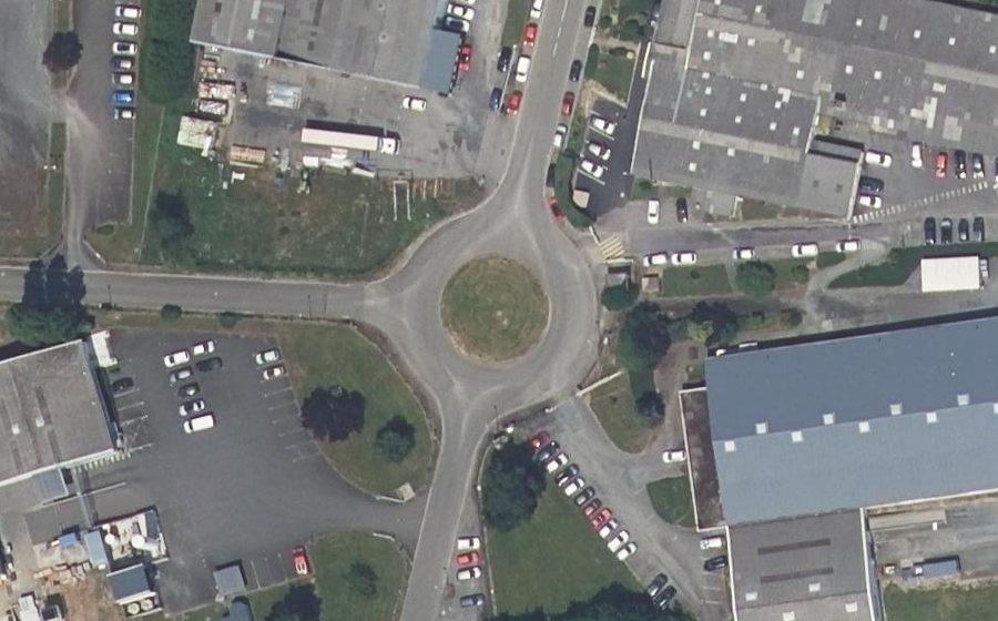 Vue aérienne du Rue Maximilien Vox