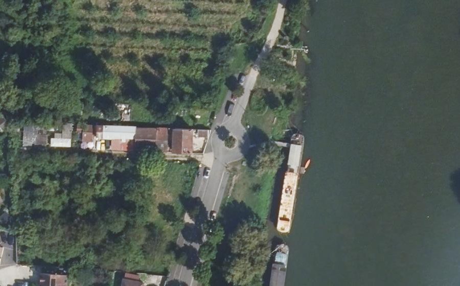 Vue aérienne du Quai Boubou Dado