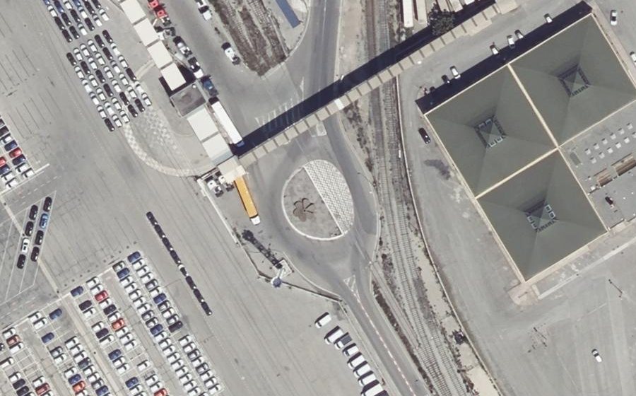Vue aérienne du Rond-point anonyme n°57050132