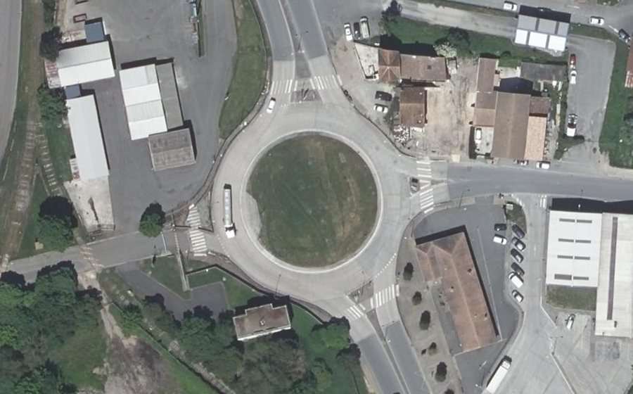 Vue aérienne du Place Edouard Herriot