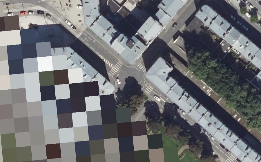 Vue aérienne du Rond-point anonyme n°590612228
