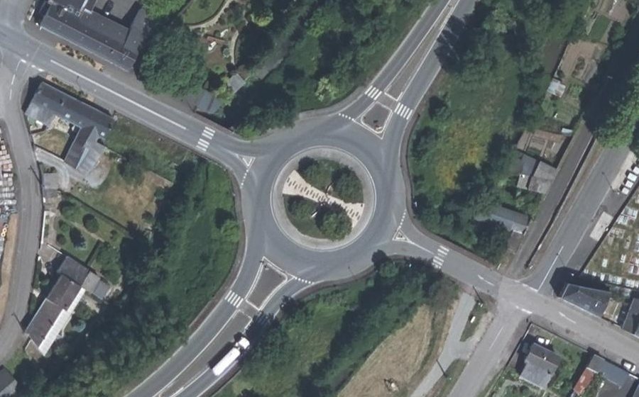 Vue aérienne du Porte de Bretagne