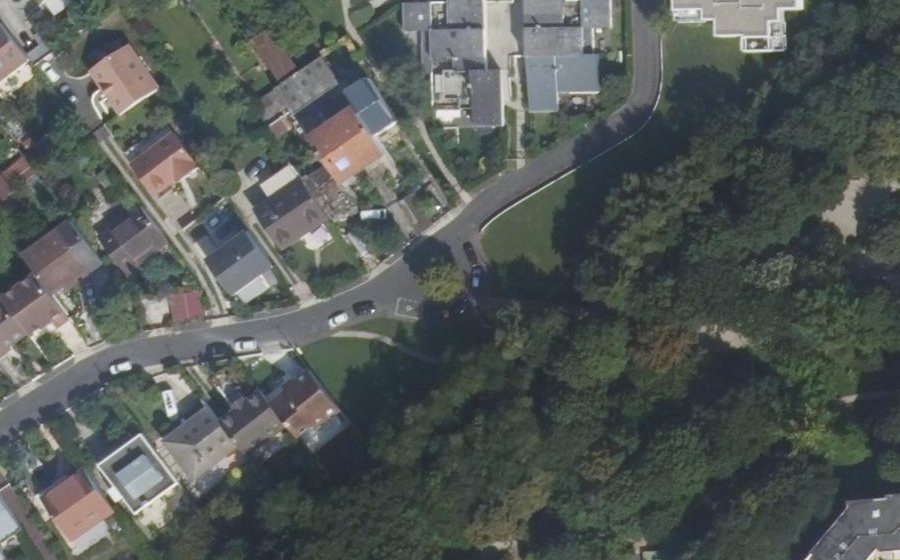 Vue aérienne du Rue des Tournanfis