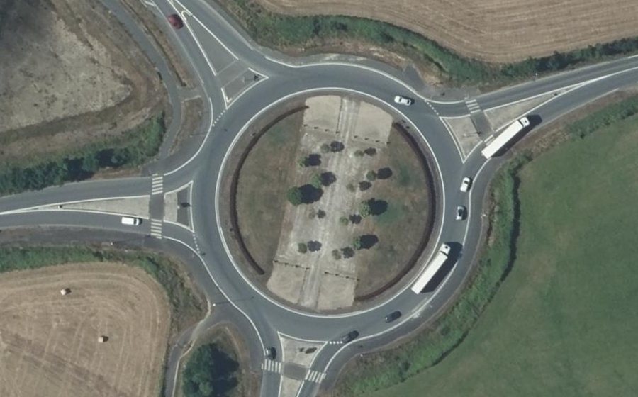 Vue aérienne du Porte de Treize-Septiers
