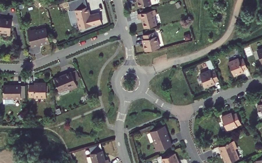 Vue aérienne du Avenue de Bellefontaine