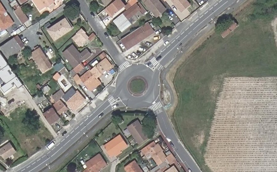 Vue aérienne du Chemin de Camparian