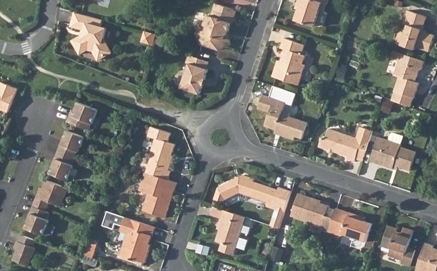 Vue aérienne du Rue Hector Berlioz