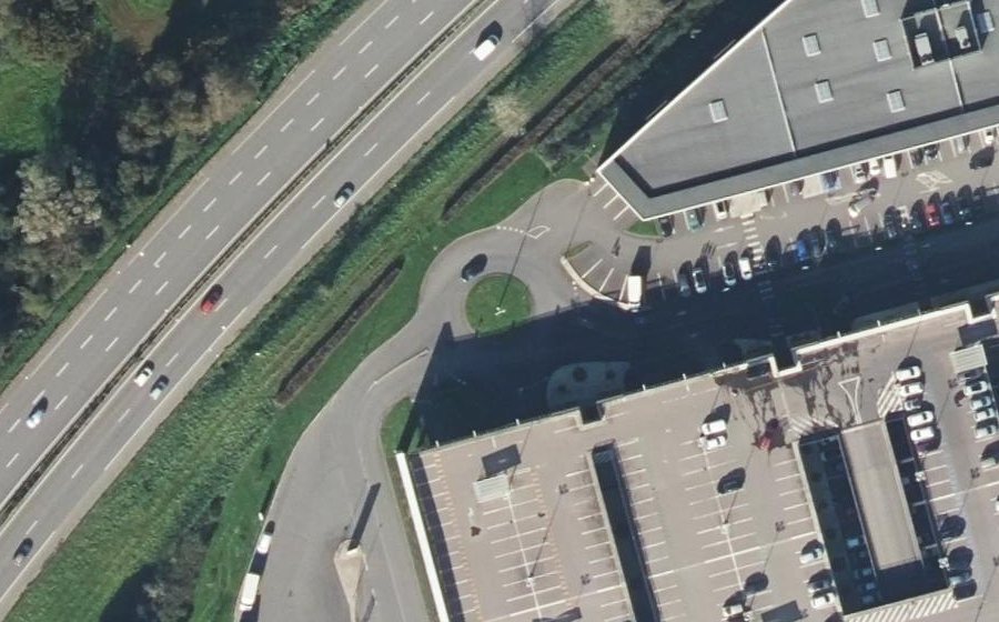 Vue aérienne du Rue Prosper Garnot