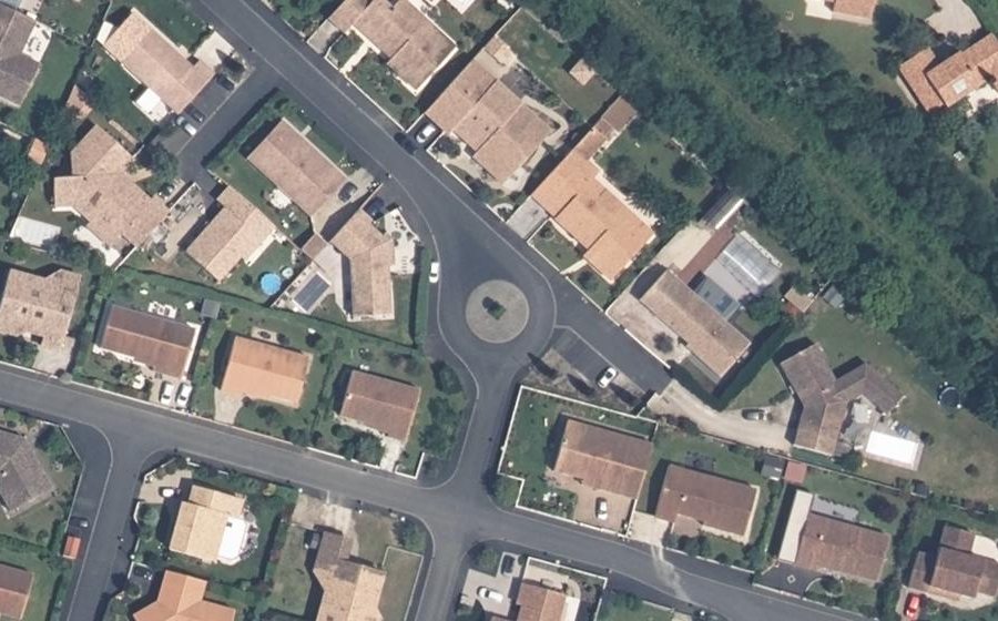 Vue aérienne du Rue Jacqueline Cochran