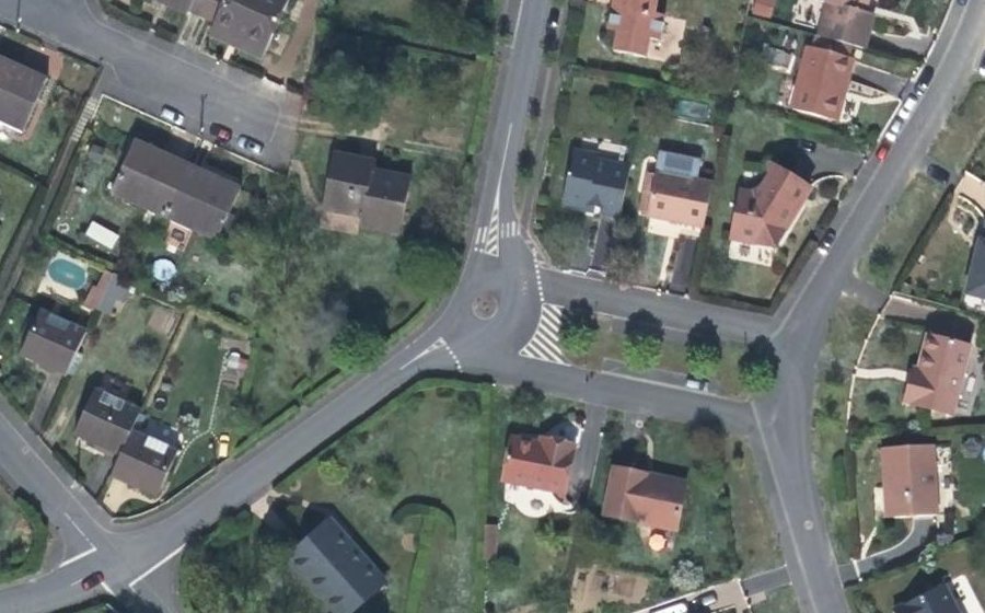 Vue aérienne du Rue Jacques Prévert