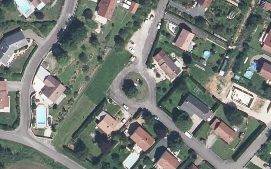 Vue aérienne du Rue Sous La Craie