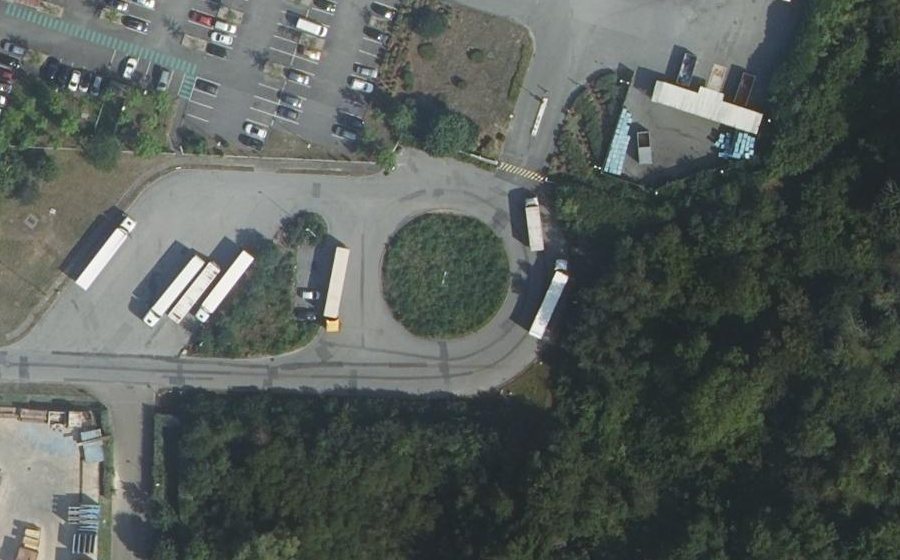 Vue aérienne du Rue des Antonins