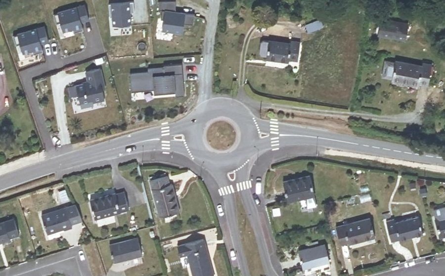 Vue aérienne du Boquello