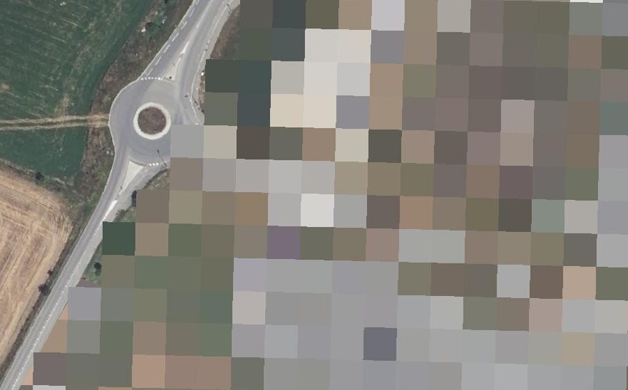 Vue aérienne du Rond-point anonyme n°630603513