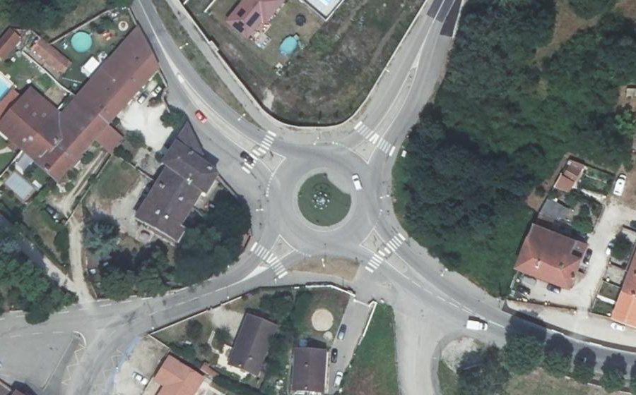 Vue aérienne du Charvieu-Chavagneux Yves Nania-TeamTex
