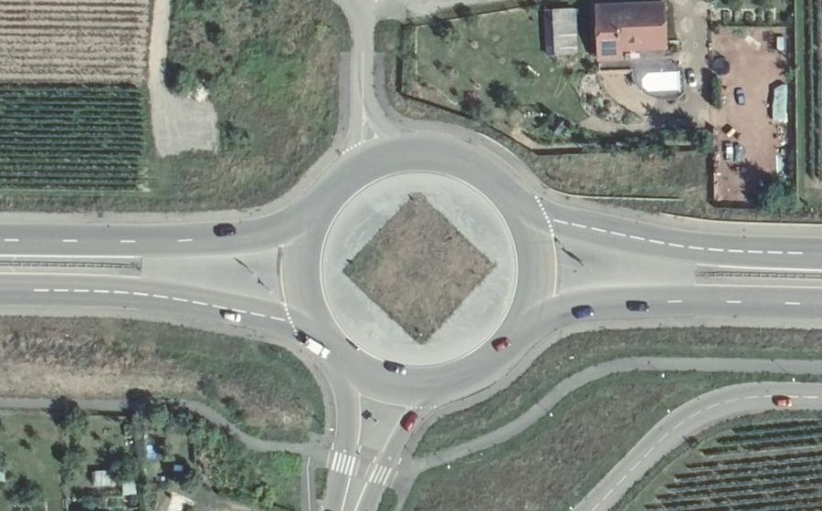 Vue aérienne du Avenue de Lorraine