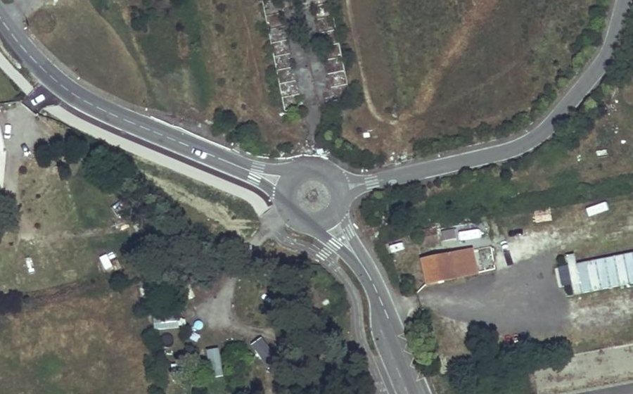 Vue aérienne du Chemin de Fenouillet