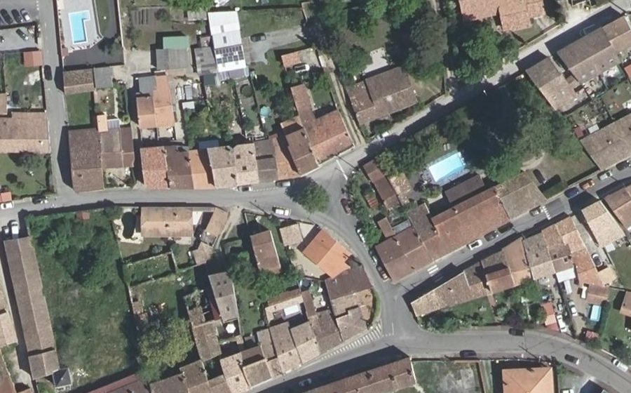 Vue aérienne du Place de la Liberté