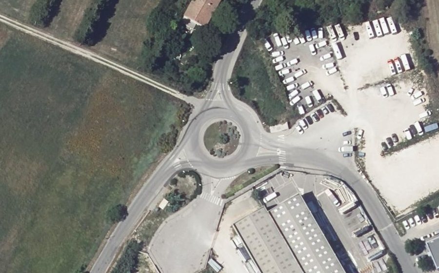 Vue aérienne du Rue des Roseaux