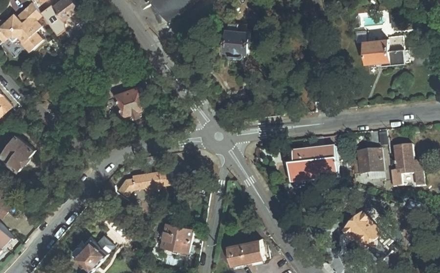 Vue aérienne du Rond-point anonyme n°662851183