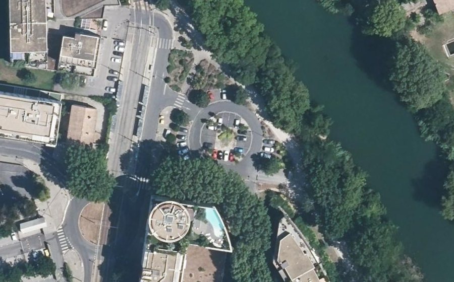 Vue aérienne du Rue du Moulin de Sémalen