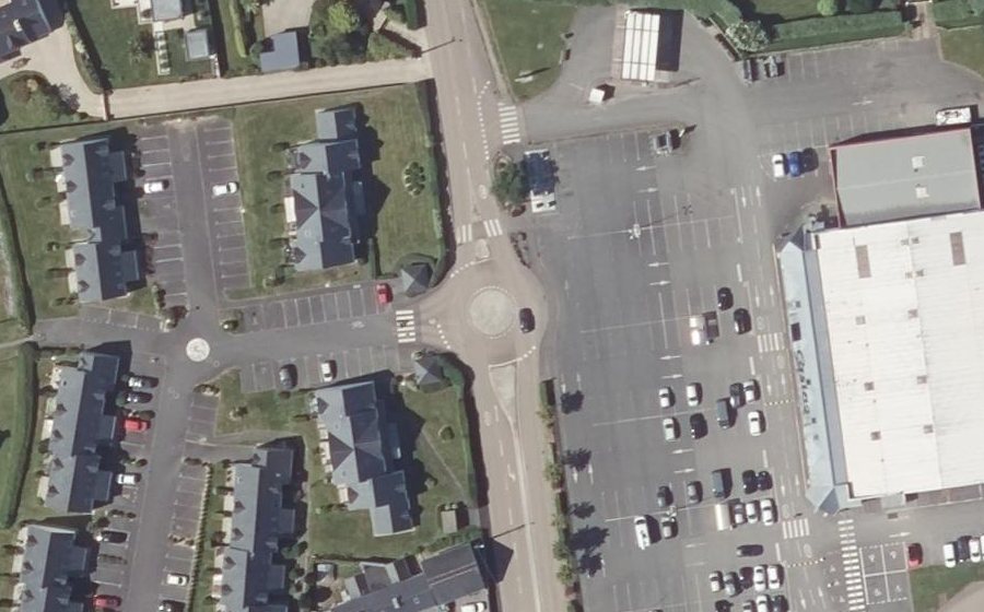 Vue aérienne du Mescaro