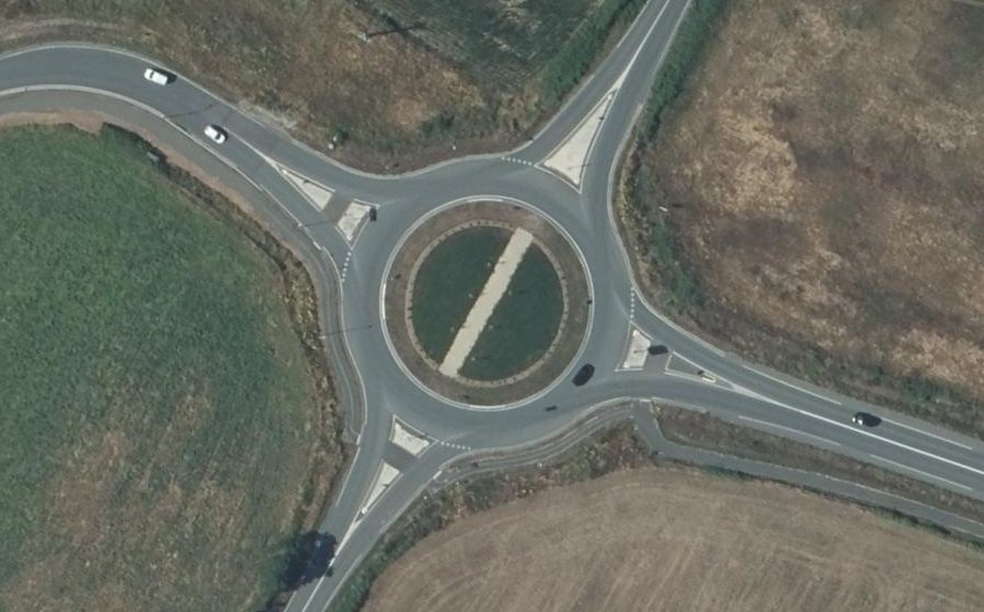 Vue aérienne du Porte de la Bernardière - Cugand